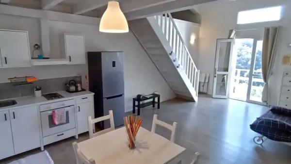 Zona giorno e cucina