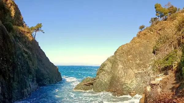 Caletta lungo il percorso
