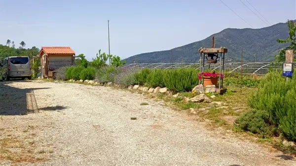 Partenza dall'agriturismo
