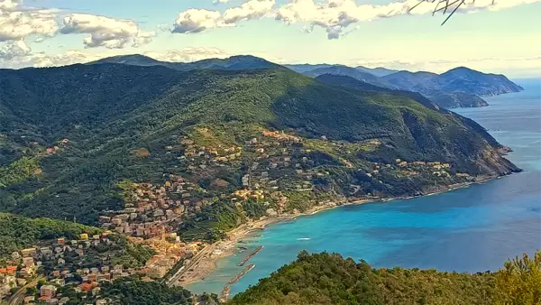 Panorama su Moneglia