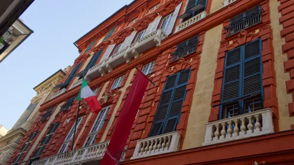 Palazzo Rosso, uno dei Palazzi dei Rolli